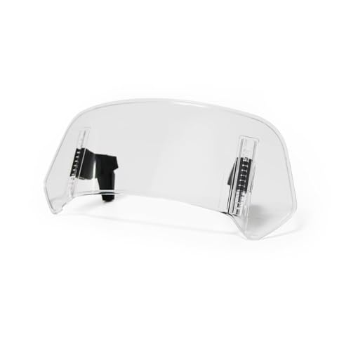 Motorrad Scheiben Windabweiser für Aprilia RSV4 1100 und RSV4 Factory 1100 2021-2022,Frontscheibe Windschutz Windabweiser Wind Bildschirm Windschutzscheibe Windschutz,Transparent-360mm von ffLilee