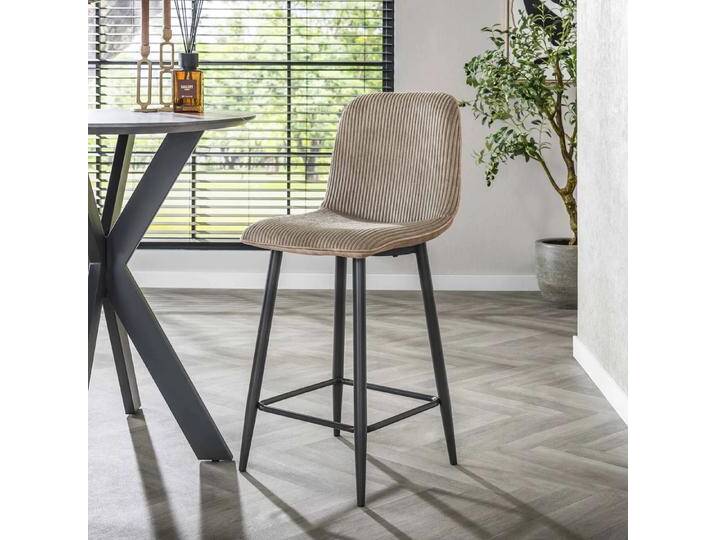 2er Set Barstuhl Cote breitcord Sandfarbe 2er Set Barstuhl Cote breitcord Sandfarbe von fh furnhaus