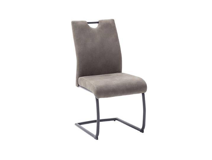 2er Set Freischwinger Stuhl Acroma , Feingewebe , sand 2er Set Freischwinger Stuhl Acroma , Feingewebe , sand von fh furnhaus
