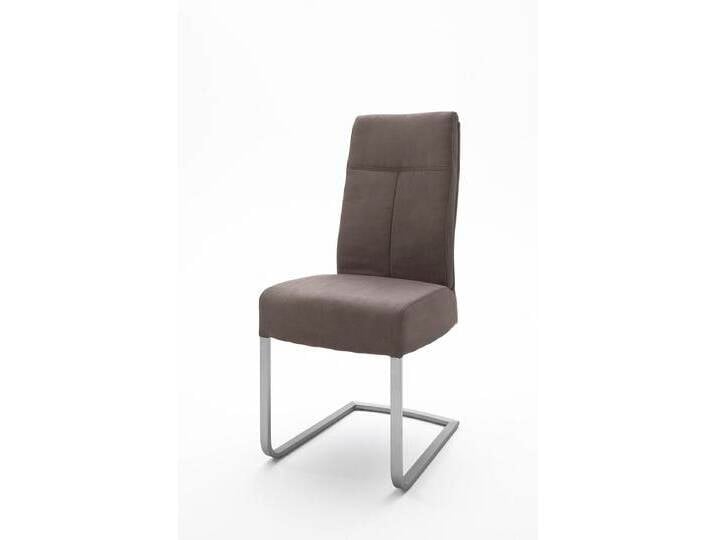 2er Set Freischwinger Stuhl Talena , braun 2er Set Freischwinger Stuhl Talena , braun von fh furnhaus