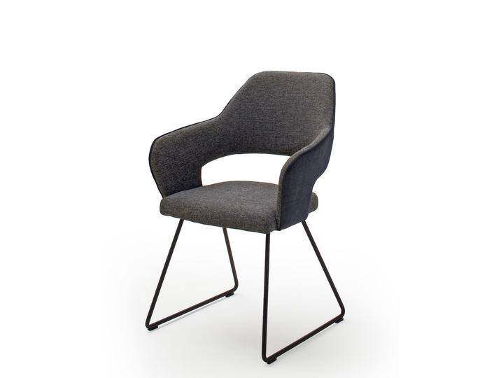 2er Set Kufenstuhl Newcastle , charcoal 2er Set Kufenstuhl Newcastle , charcoal von fh furnhaus