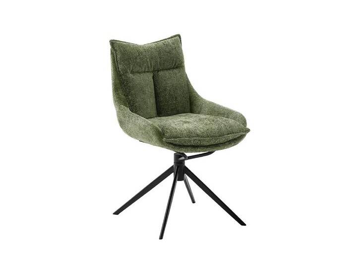 2er Set Stuhl Parker , drehbar , grün / olive von fh furnhaus
