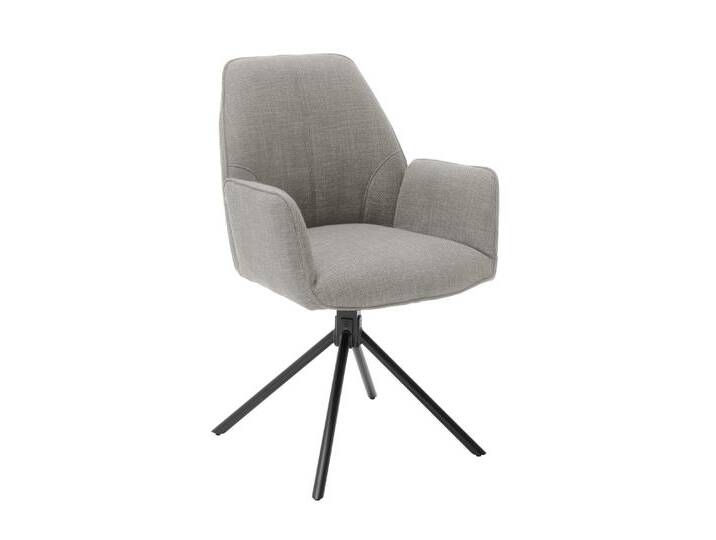 2er Set Stuhl Pemba mit Armlehnen , drehbar , Webstoff , Cappuccino 2er Set Stuhl Pemba mit Armlehnen , drehbar , Webstoff , Cappuccino von fh furnhaus