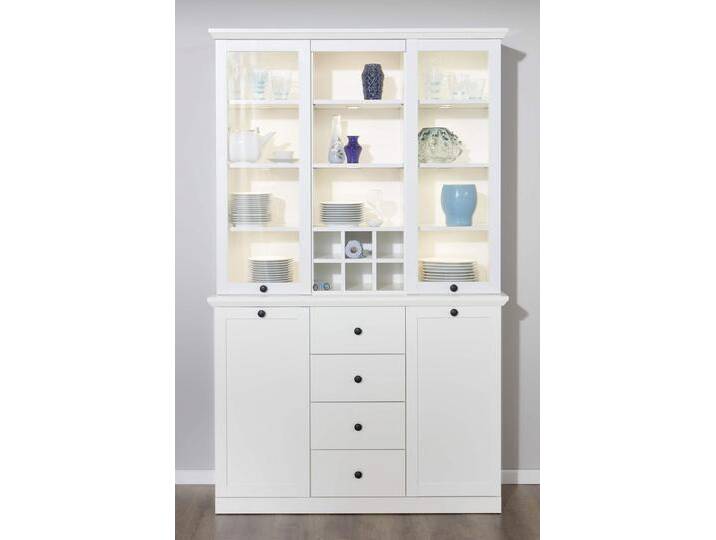 Buffetschrank Anrichte Baxter , weiß , Landhausstil , ohne Beleuchtung von fh furnhaus
