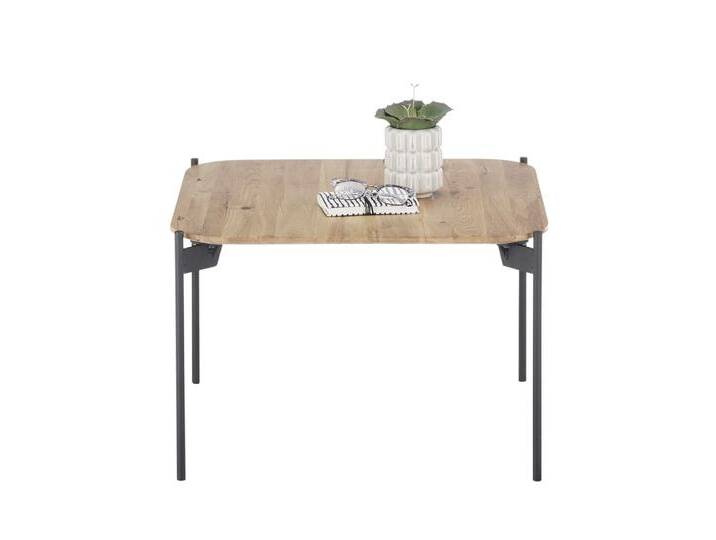 Couchtisch Alto , Eiche massiv / schwarz , 60 cm von fh furnhaus