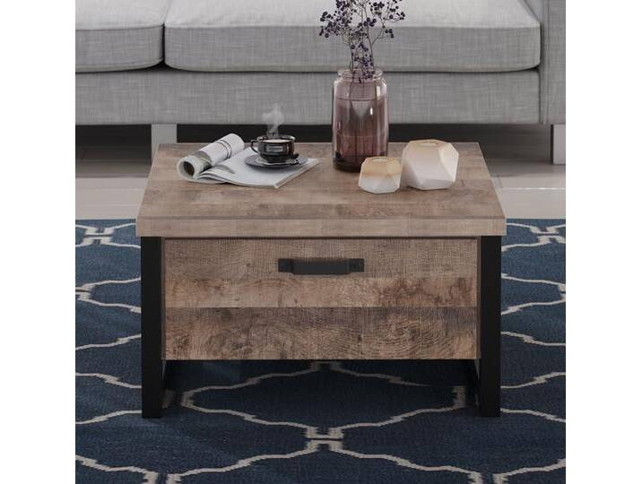 Couchtisch Emile 1 , Eiche Tabak / Schwarz von fh furnhaus