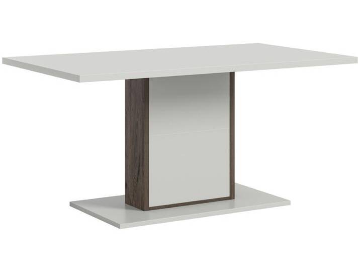 Esstisch Falcona , Nox Oak dunkel / hellgrau , 160x90 von fh furnhaus