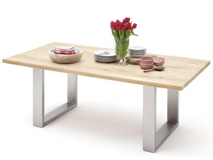 Esstisch Kufentisch Greta , Balkeneiche massiv , 160/180/200/220 , verschiedene Größen Esstisch Kufentisch Greta , Balkeneiche massiv , 160/180/200/220 , verschiedene Größen von fh furnhaus