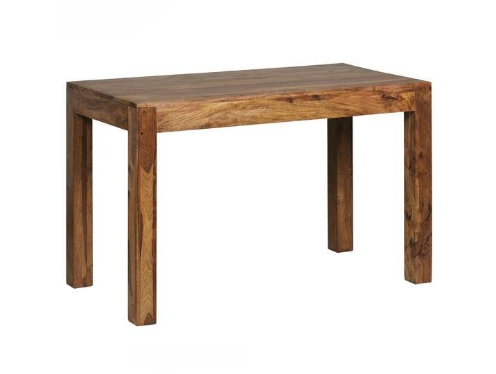 Esstisch Mibia , Sheesham Holz massiv , dunkelbraun , 120x60 von fh furnhaus