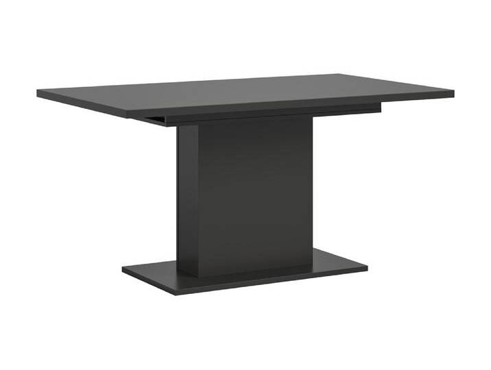 Esstisch Motion , ausziehbar , Säulen-Fußgestell , grau , 150(190)x80 von fh furnhaus