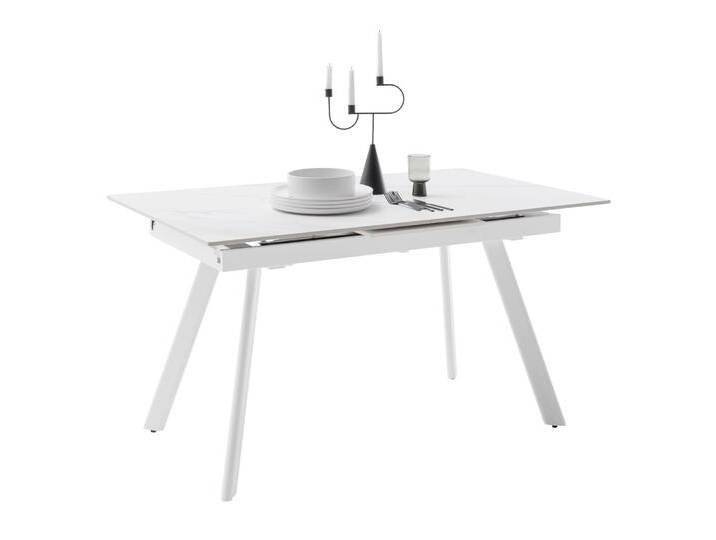 Esstisch Parenzo , weiß , ausziehbar , 140(180) x 90 von fh furnhaus