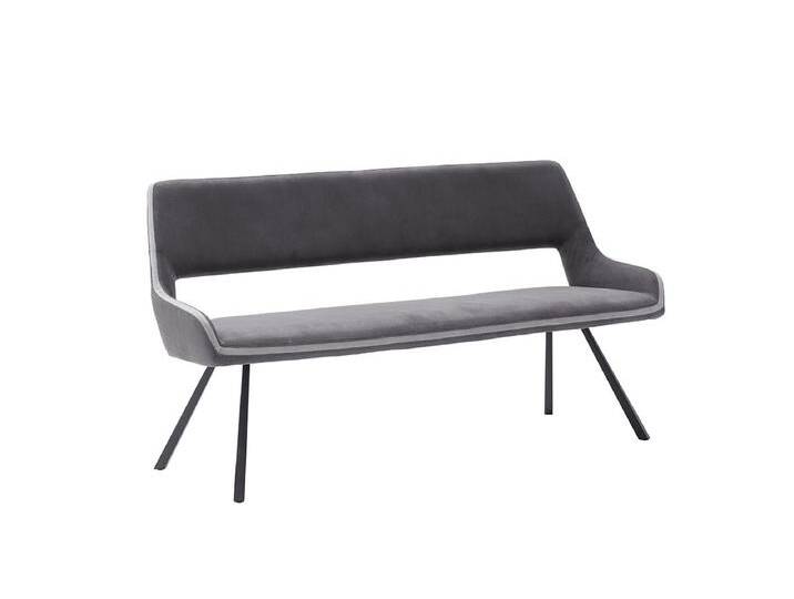 Esszimmerbank Bayonne , Webstoff , dunkelgrau , 175x59 von fh furnhaus