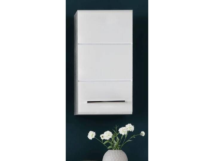 Hängeschrank Nano , weiß Hochglanz / Beton Stone Hängeschrank Nano , weiß Hochglanz / Beton Stone von fh furnhaus