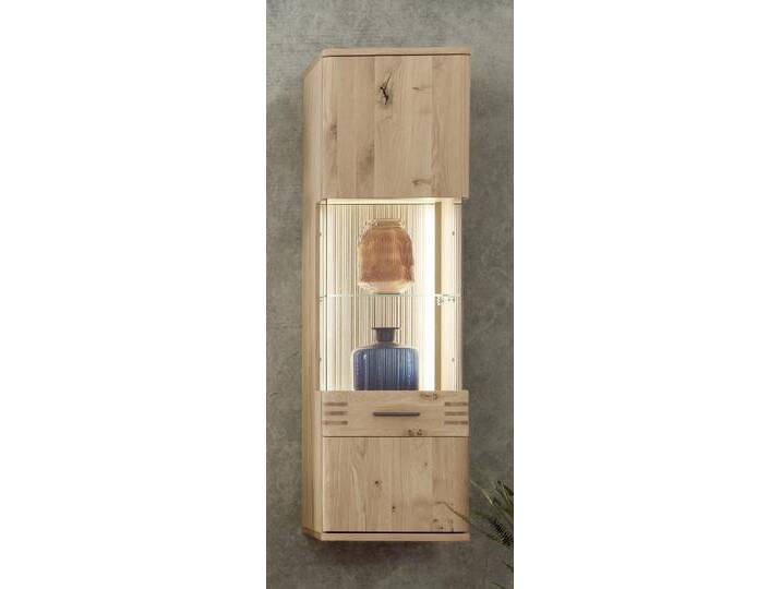 Hängevitrine Salvador , Eiche Bianco , mit 2er Set LED Bandbeleuchtung 60 cm Hängevitrine Salvador , Eiche Bianco , mit 2er Set LED Bandbeleuchtung 60 cm von fh furnhaus