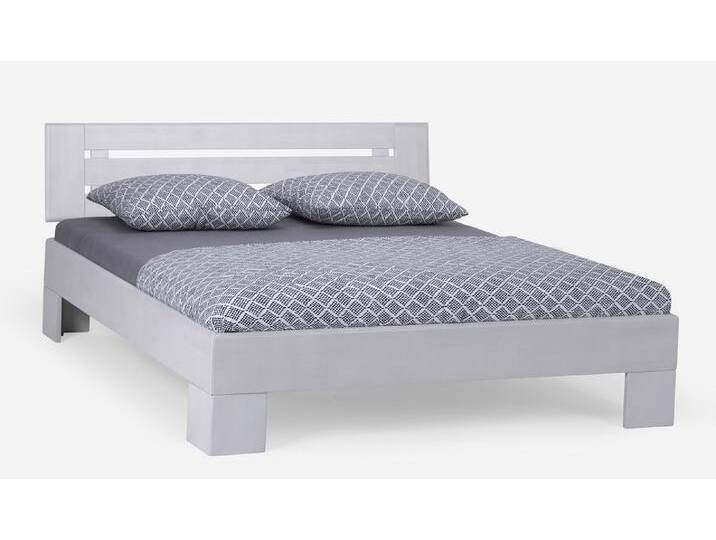 Holzbett massiv Dahlia , Buche weiß lackiert , 90x200 , Kopfteil 4 Holzbett massiv Dahlia , Buche weiß lackiert , 90x200 , Kopfteil 4 von fh furnhaus