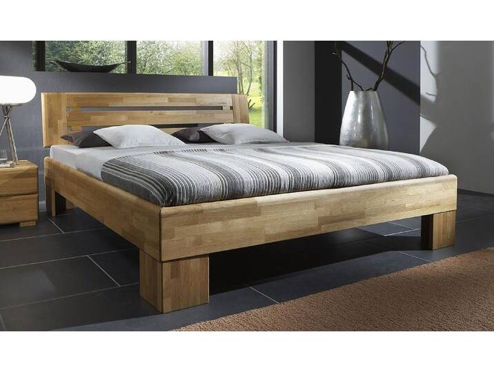 Holzbett massiv Dahlia , Wildeiche Honig geölt , 90x200 , Kopfteil 3 Holzbett massiv Dahlia , Wildeiche Honig geölt , 90x200 , Kopfteil 3 von fh furnhaus