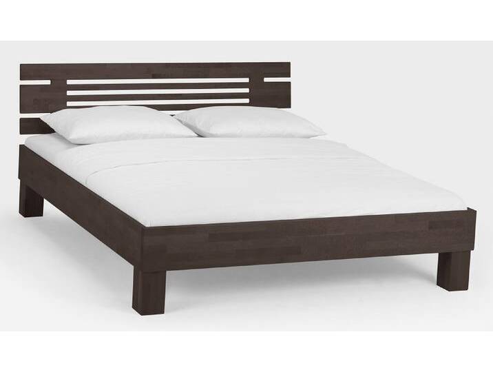 Holzbett massiv Daisy , Buche wenge lackiert , 160x190 , Kopfteil 1 von fh furnhaus
