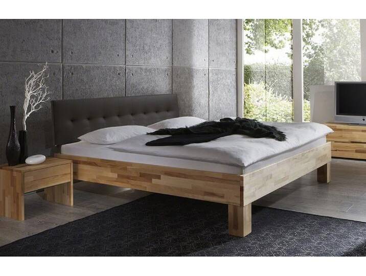 Holzbett massiv Daisy , Kernbuche geölt , 90x190 , Kopfteil 4 Holzbett massiv Daisy , Kernbuche geölt , 90x190 , Kopfteil 4 von fh furnhaus