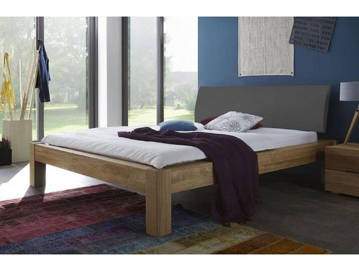 Holzbett massiv Lotus , Wildeiche Honig geölt , 180x200 , Kopfteil 1 von fh furnhaus