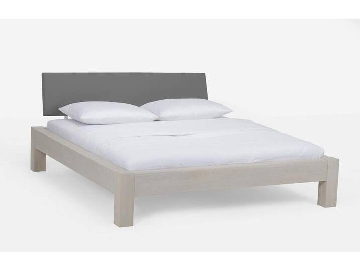 Holzbett massiv Lotus , Wildeiche weiß geölt , 180x200 , Kopfteil 1 von fh furnhaus
