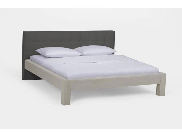 Holzbett massiv Lotus , Wildeiche weiß geölt , 180x200 , Kopfteil 2 von fh furnhaus