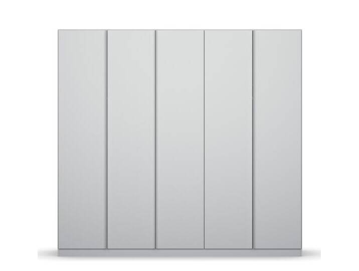 Kleiderschrank Drehtürenschrank Monostar , 5-türig , seidengrau 226 x 210 x 54 von fh furnhaus