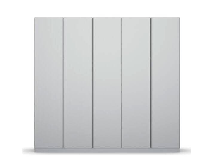 Kleiderschrank Drehtürenschrank Monostar , 5-türig , seidengrau 226 x 210 x 54 von fh furnhaus