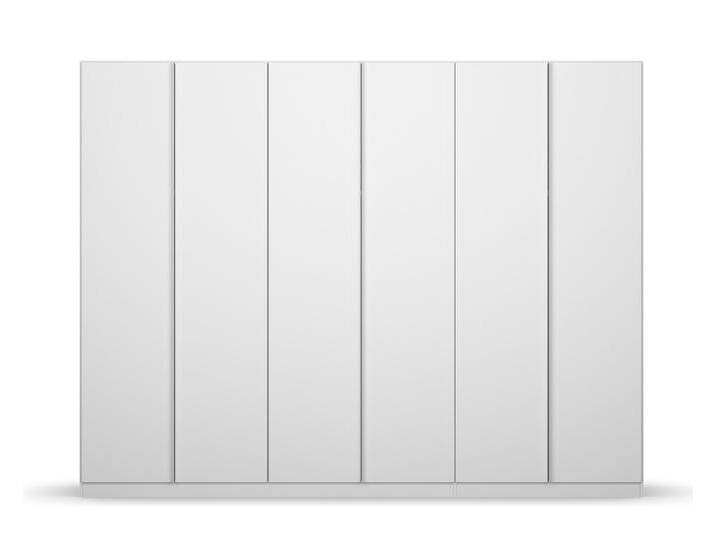Kleiderschrank Drehtürenschrank Monostar , 6-türig , Alpinweiß 271 x 210 x 54 cm von fh furnhaus