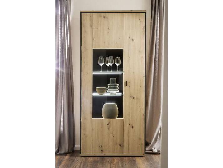 Kombi-Vitrine Buenos Aires , Balkeneiche , LED Beleuchtung Kombi-Vitrine Buenos Aires , Balkeneiche , LED Beleuchtung von fh furnhaus