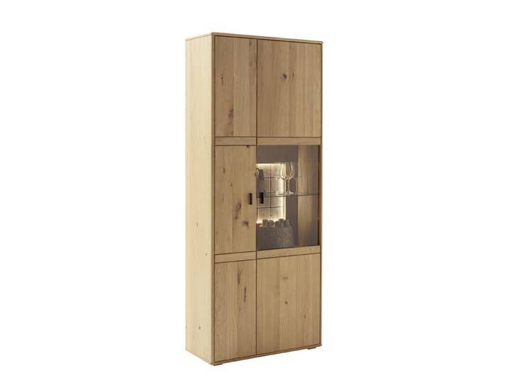 Kombi-Vitrine Freeport , Ast-/Balkeneiche , mit LED Bandbeleuchtung Kombi-Vitrine Freeport , Ast-/Balkeneiche , mit LED Bandbeleuchtung von fh furnhaus