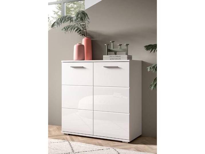 Kommode Prego , weiß Hochglanz Kommode Prego , weiß Hochglanz von fh furnhaus