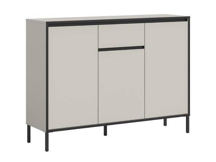 Kommode Tron mit Schubkasten , Kaschmir / schwarz von fh furnhaus
