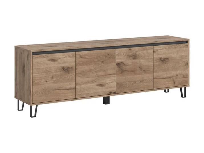 Lowboard TV-Board Balton , Viking Oak / Basalt Grau Lowboard TV-Board Balton , Viking Oak / Basalt Grau von fh furnhaus