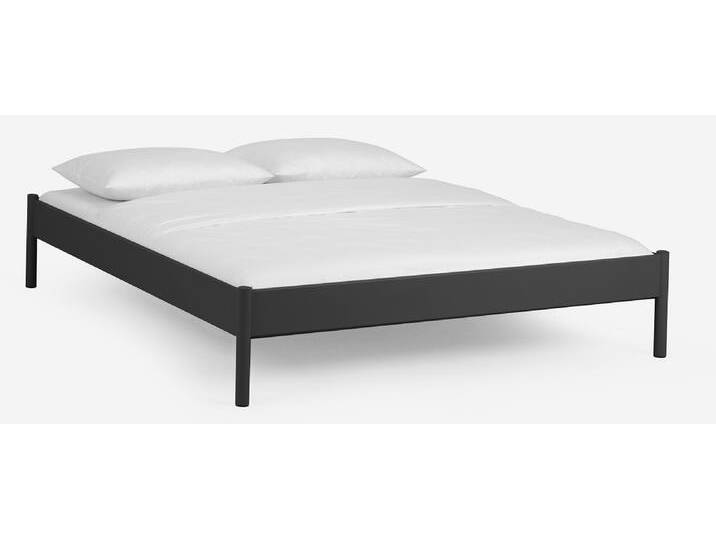 Metallbett Iris 3 , schwarz Struktur , 160x200 von fh furnhaus