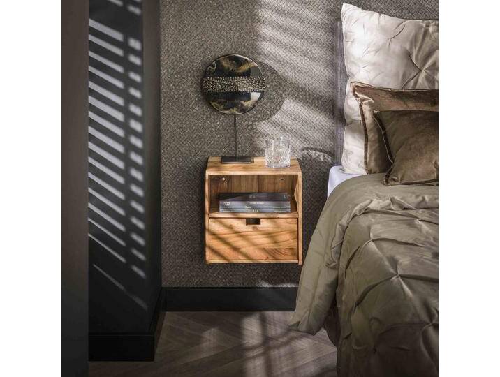 Nachttisch Set Cruz , mit Schubkasten , Akazie massiv , naturel Nachttisch Set Cruz , mit Schubkasten , Akazie massiv , naturel von fh furnhaus