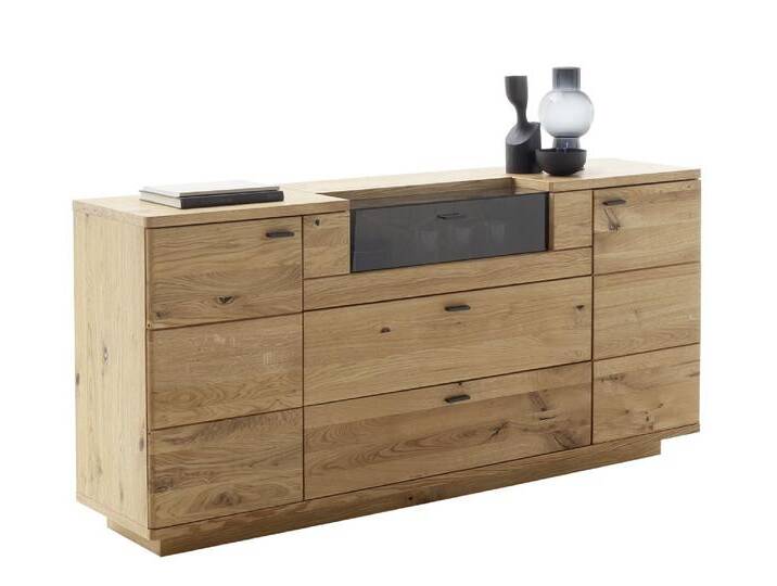 Sideboard Venedig , Naturfarben / Wildeiche , ohne Beleuchtung von fh furnhaus