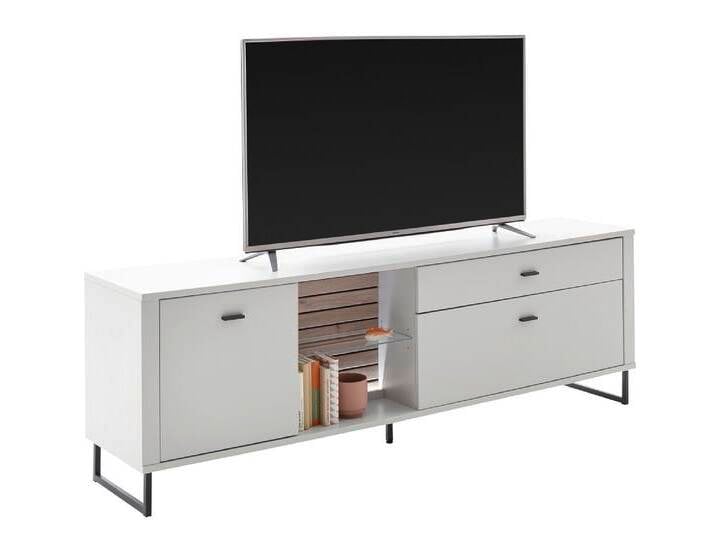 TV-Board Louisiana , Modern White TV-Board Louisiana , Modern White von fh furnhaus