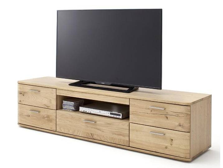 TV-Board Nilo , Balkeneiche Bianco TV-Board Nilo , Balkeneiche Bianco von fh furnhaus