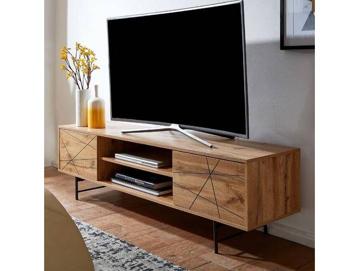 TV-Board Sketch , Eiche , braun von fh furnhaus