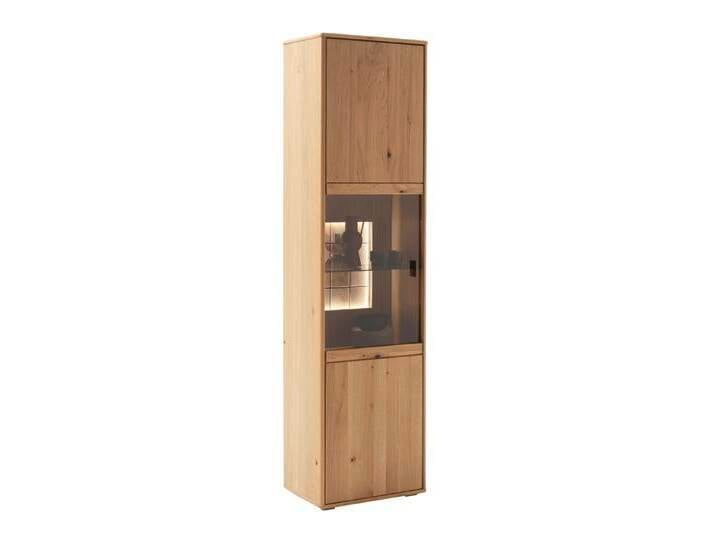 Vitrine Freeport , Ast-/Balkeneiche , mit LED Bandbeleuchtung von fh furnhaus