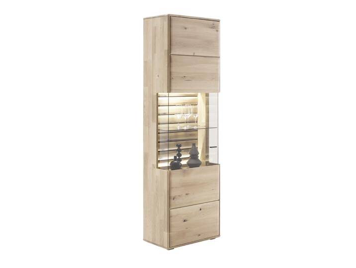 Vitrine Girona , Ast / Balkeneiche , mit Beleuchtung Komplettset Vitrine Girona , Ast / Balkeneiche , mit Beleuchtung Komplettset von fh furnhaus