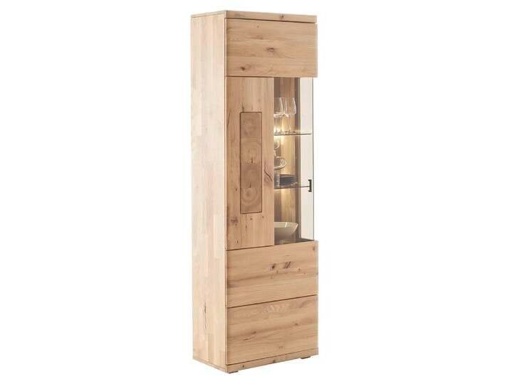 Vitrine Palma , Asteiche / Balkeneiche , mit Beleuchtung Vitrine Palma , Asteiche / Balkeneiche , mit Beleuchtung von fh furnhaus