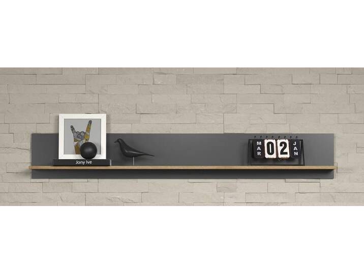 Wandboard Esteban , Coast Evoke Oak / Anthrazit von fh furnhaus