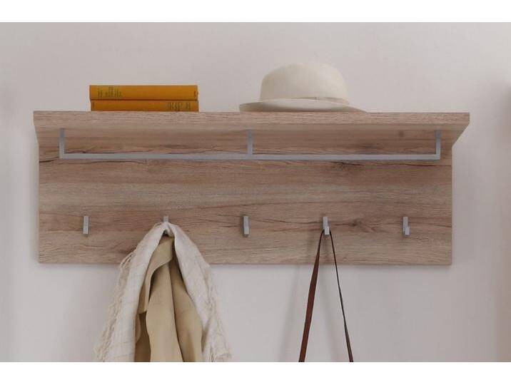 Wandboard Garderobenpaneel Malea , Eiche San Remo hell von fh furnhaus