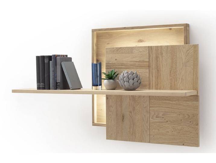 Wandboard Valencia , Balkeneiche Bianco , LED Beleuchtung Wandboard Valencia , Balkeneiche Bianco , LED Beleuchtung von fh furnhaus