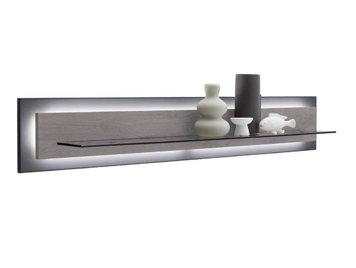 Wandboard Venezia , Softblack / Vulcano Eiche , optional LED Beleuchtung Wandboard Venezia , Softblack / Vulcano Eiche , optional LED Beleuchtung von fh furnhaus