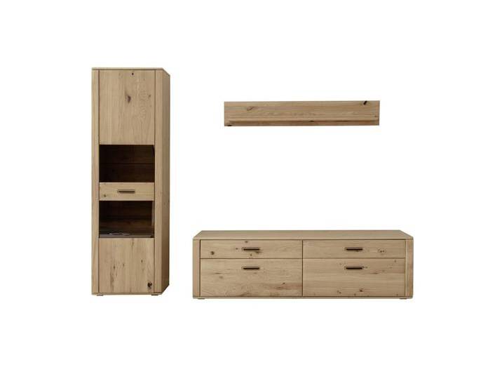 Wohnkombination Alento , Asteiche / Balkeneiche , 3-teilig , Beleuchtung Wandboard Wohnkombination Alento , Asteiche / Balkeneiche , 3-teilig , Beleuchtung Wandboard von fh furnhaus