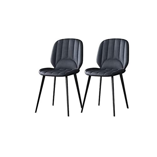 fhda Esszimmerstühle 2er Set Ergonomische Akzentstühle Moderner Leder-Seitenstuhl mit Metallfüßen und Rückenlehne für Küche Wohnzimmer Stühle fhda Esszimmerstühle 2er Set Ergonomische Akzentstühle Moderner Leder-Seitenstuhl mit Metallfüßen und Rückenlehne für Küche Wohnzimmer Stühle von fhda