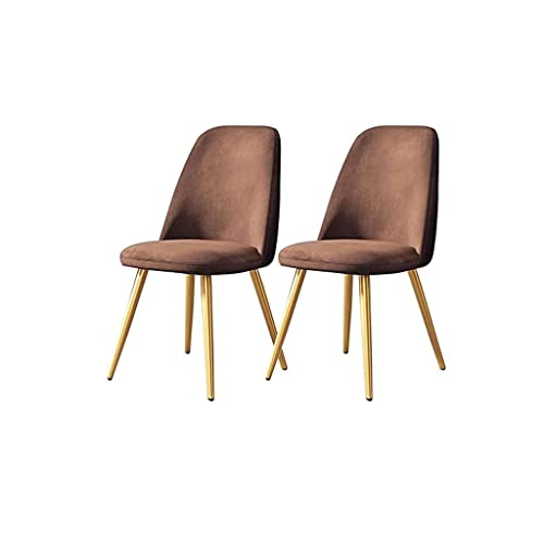 fhda Esszimmerstühle 2er Set Moderne Wohnzimmer Akzentstühle Samt Gepolsterter Bequemer Seitenstuhl für Küche Freizeit Gepolsterte Stühle von fhda