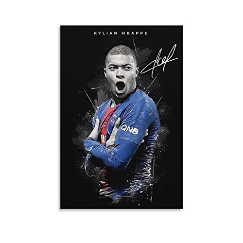 fhzang Kylian Mbappe Poster, ungerahmt, 40 x 60 cm von fhzang